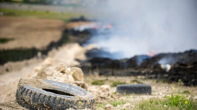 Este martes se reanudarán las clases en Seseña tras el incendio de neumáticos