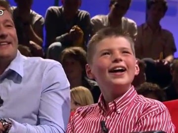 Max Verstappen, junto a su padre en un programa