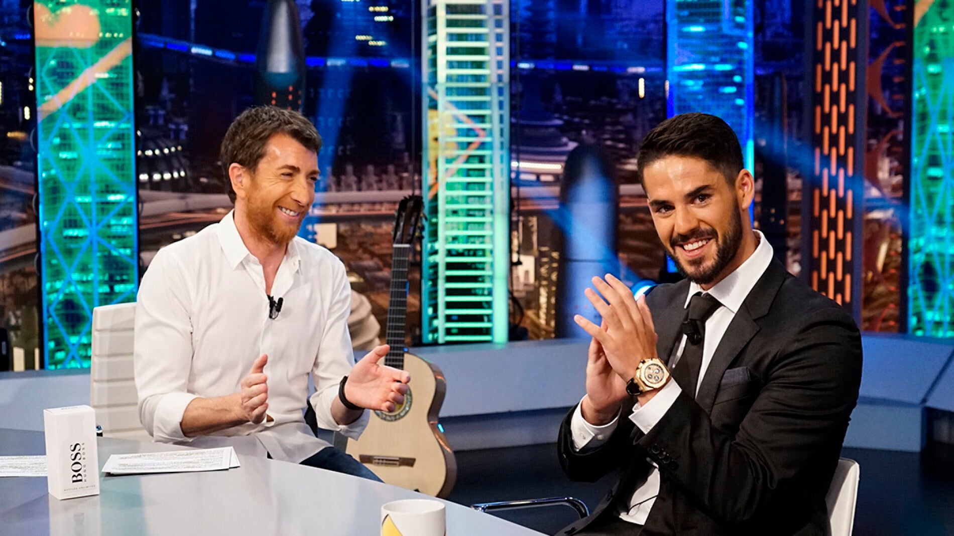Isco con Pablo Motos en 'El Hormiguero 3.0'