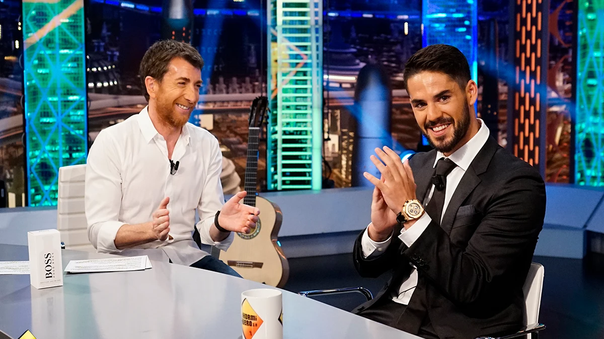 Isco con Pablo Motos en 'El Hormiguero 3.0' Isco con Pablo Motos en 'El Hormiguero 3.0'