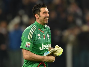 Gianluigi Buffon, durante un partido con la Juventus