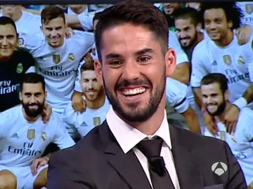 Isco, en 'El Hormiguero' Isco, en 'El Hormiguero'
