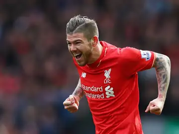 Alberto Moreno, en un partido del Liverpool Alberto Moreno, en un partido del Liverpool