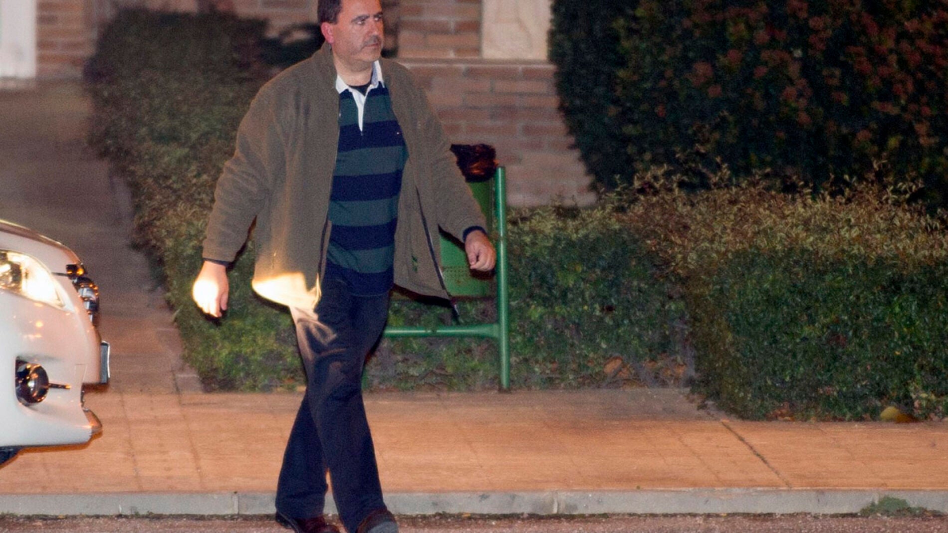 Marjaliza a su salida de la c&aacute;rcel de Aranjuez