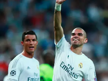 Cristiano y Pepe, líderes de Portugal en la Eurocopa de Francia Cristiano y Pepe, líderes de Portugal en la Eurocopa de Francia