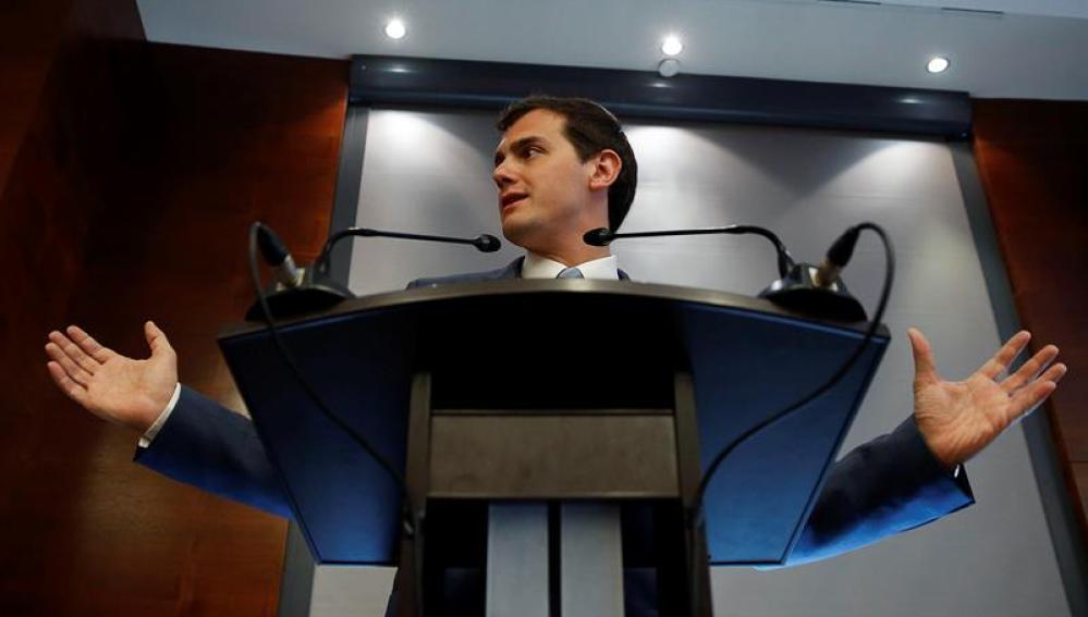El líder de Ciudadanos, Albert Rivera.