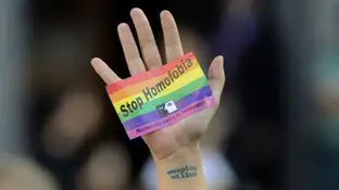 STOP homofobia STOP homofobia