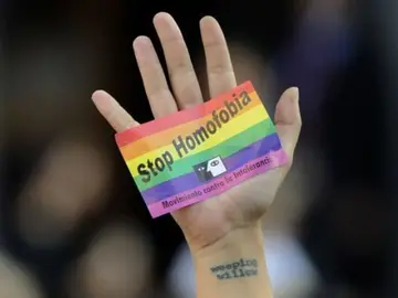 STOP homofobia STOP homofobia