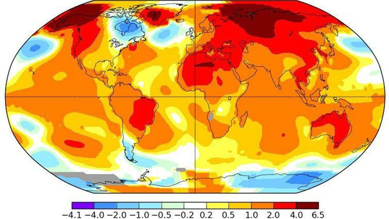 La temperatura global podría aumentar hasta 7 grados por los gases La temperatura global podría aumentar hasta 7 grados por los gases