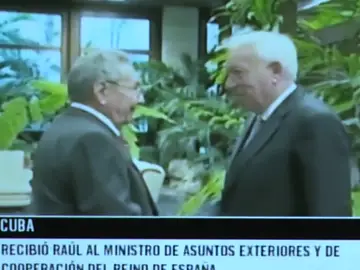 Frame 2.934812 de: Margallo, tras la reunión con Raúl Castro: "Marca un antes y un después que tiene que ser aprovechado" Frame 2.934812 de: Margallo, tras la reunión con Raúl Castro: "Marca un antes y un después que tiene que ser aprovechado"