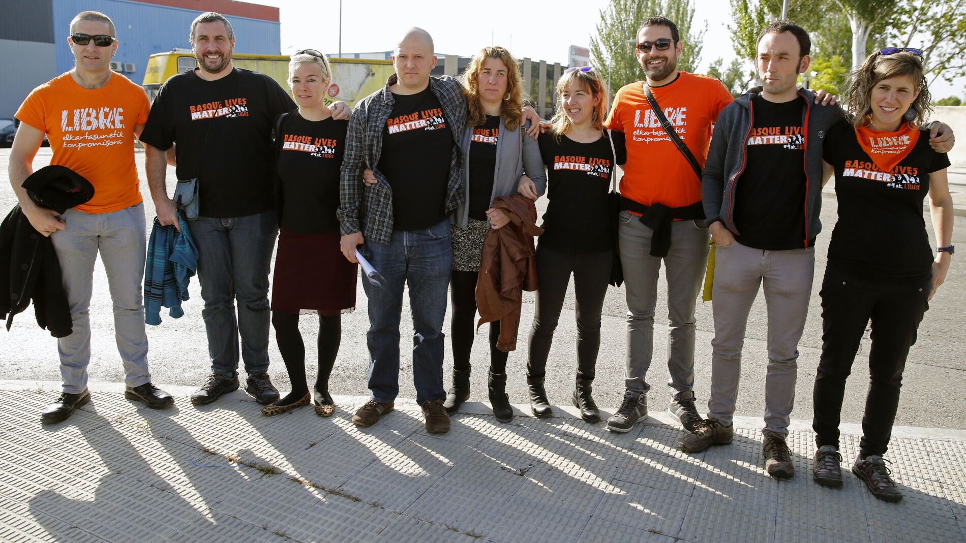 Los acusados de pertenecer a Ekin