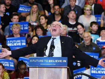 El senador Bernie Sanders El senador Bernie Sanders