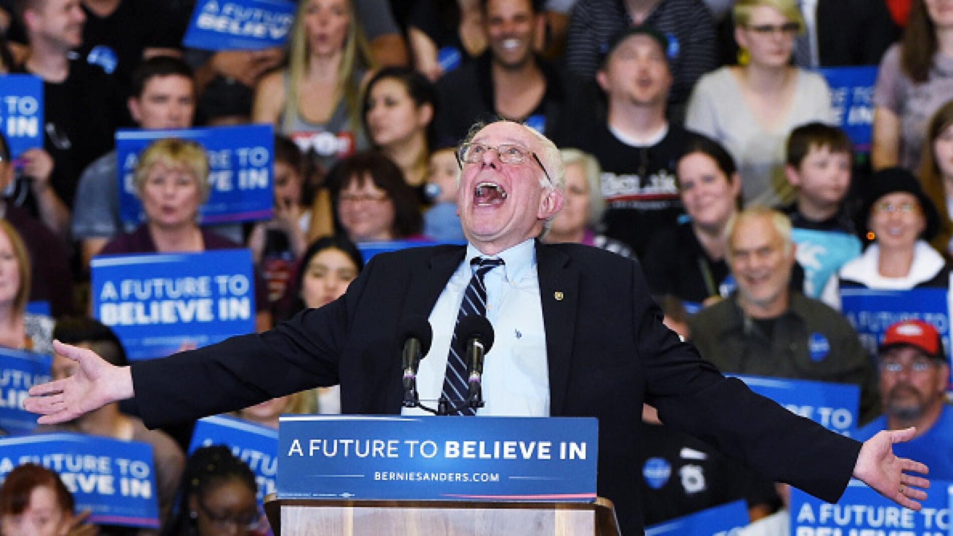 El senador Bernie Sanders