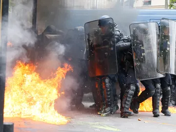 Protestas en Francia Protestas en Francia