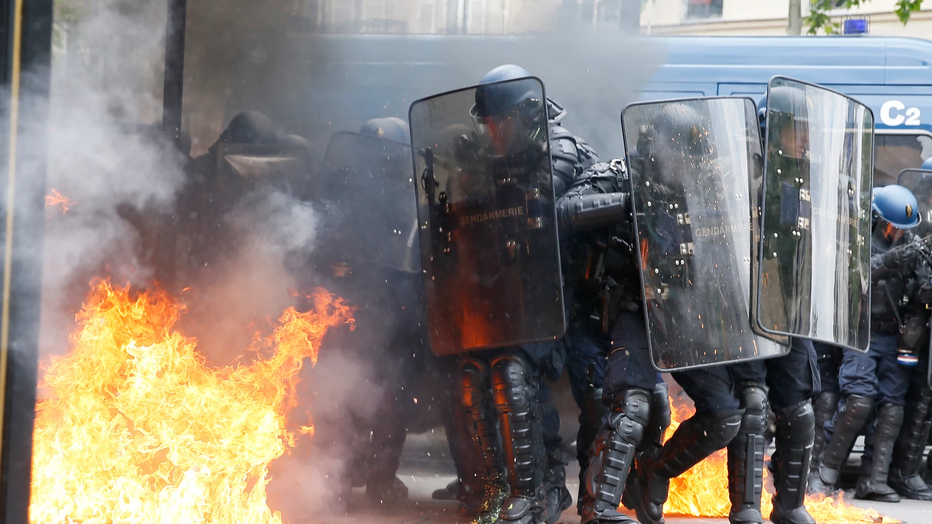 Protestas en Francia Protestas en Francia