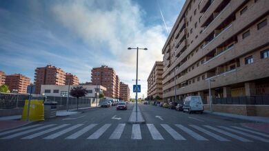 El humo del vertedero de neumáticos de Seseña llega a Valdemoro (Madrid)