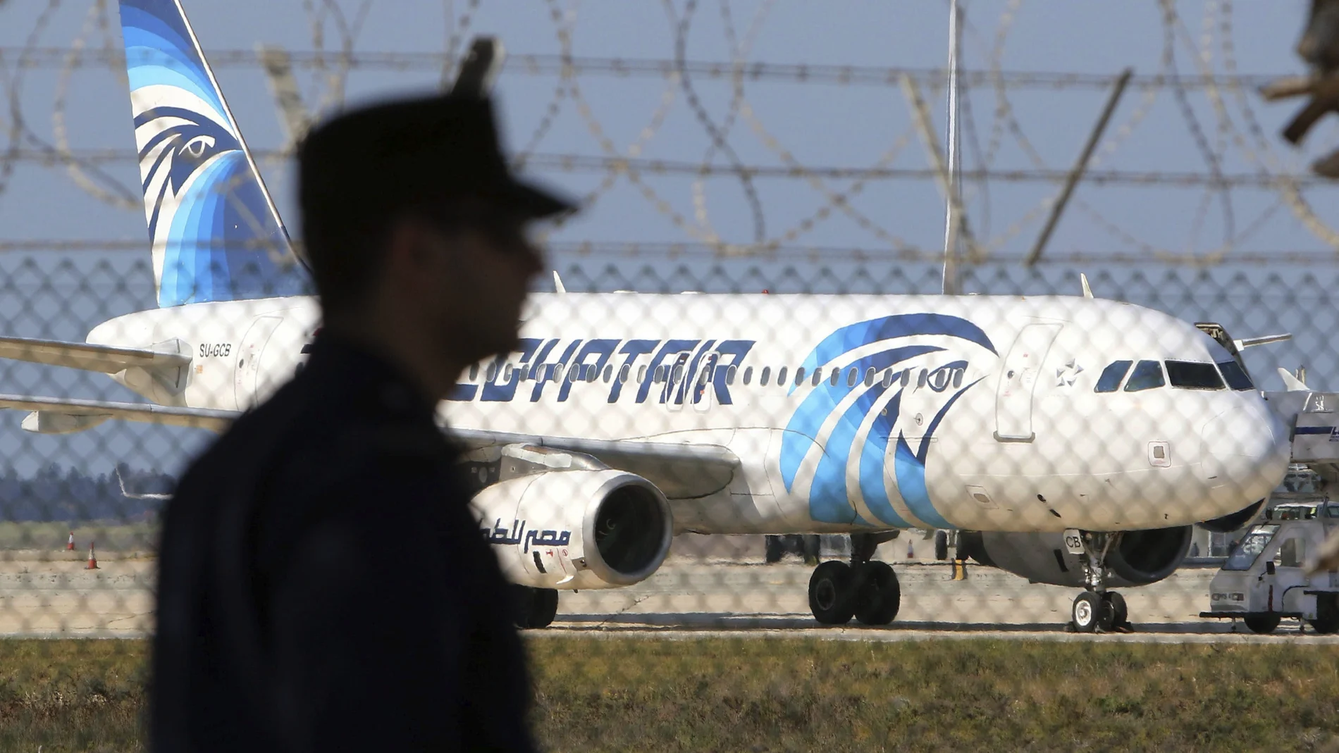 Un avión de la compañía de EgyptAir Un avión de la compañía de EgyptAir