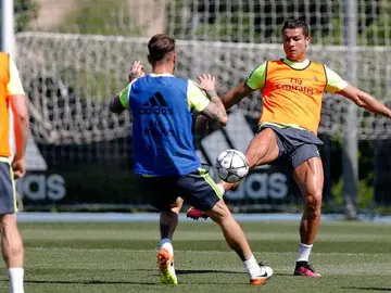 Entrenamiento del Real Madrid Entrenamiento del Real Madrid