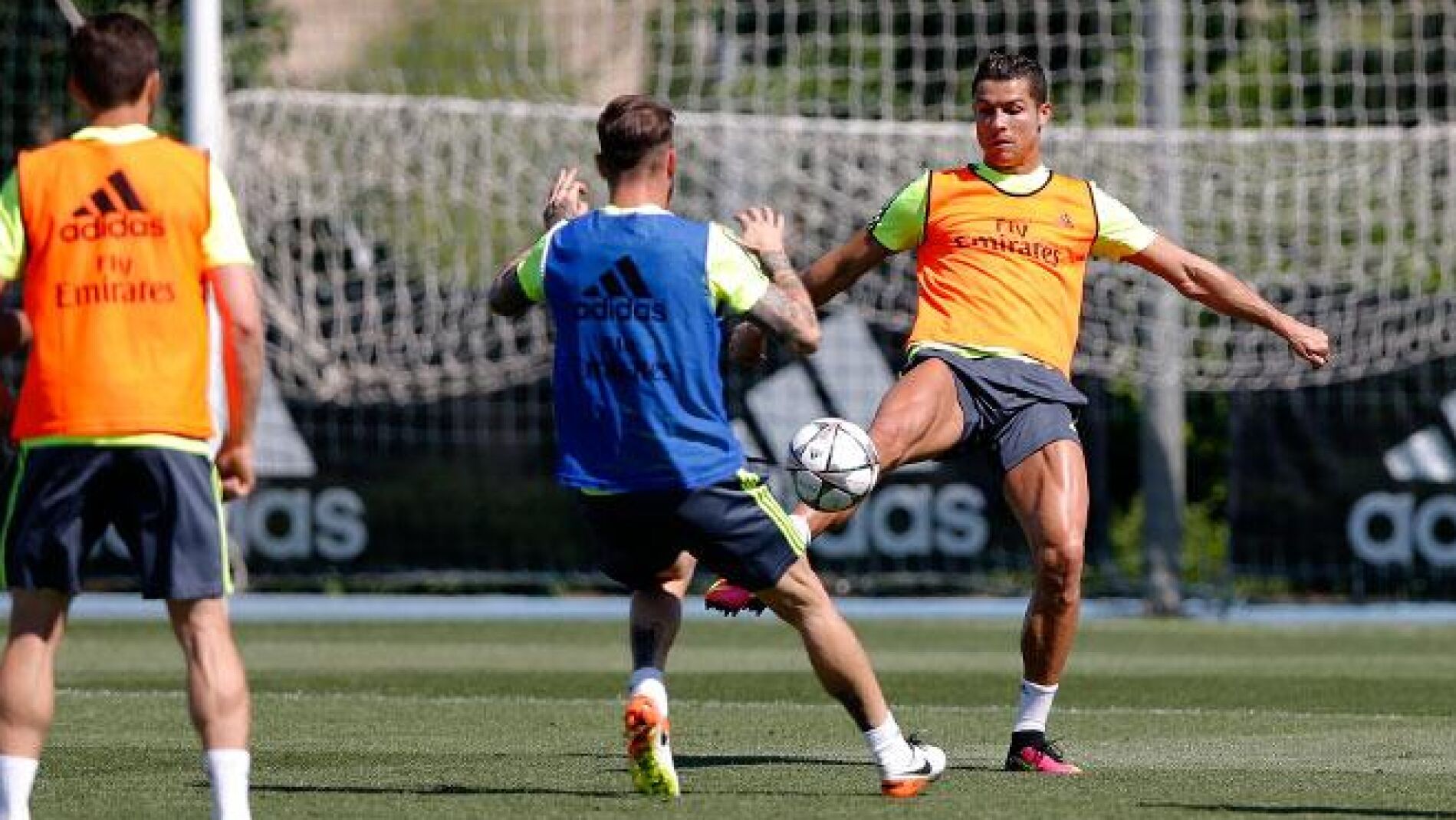 Entrenamiento del Real Madrid