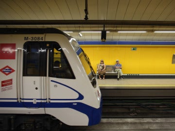 Una de las estaciones del Metro de Madrid