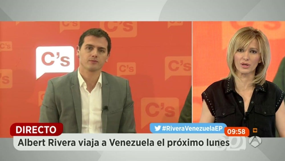 Frame 63.487416 de: Rivera antes de visitar Venezuela: "El chavismo juega a difamar y a machacar al pueblo venezolano"