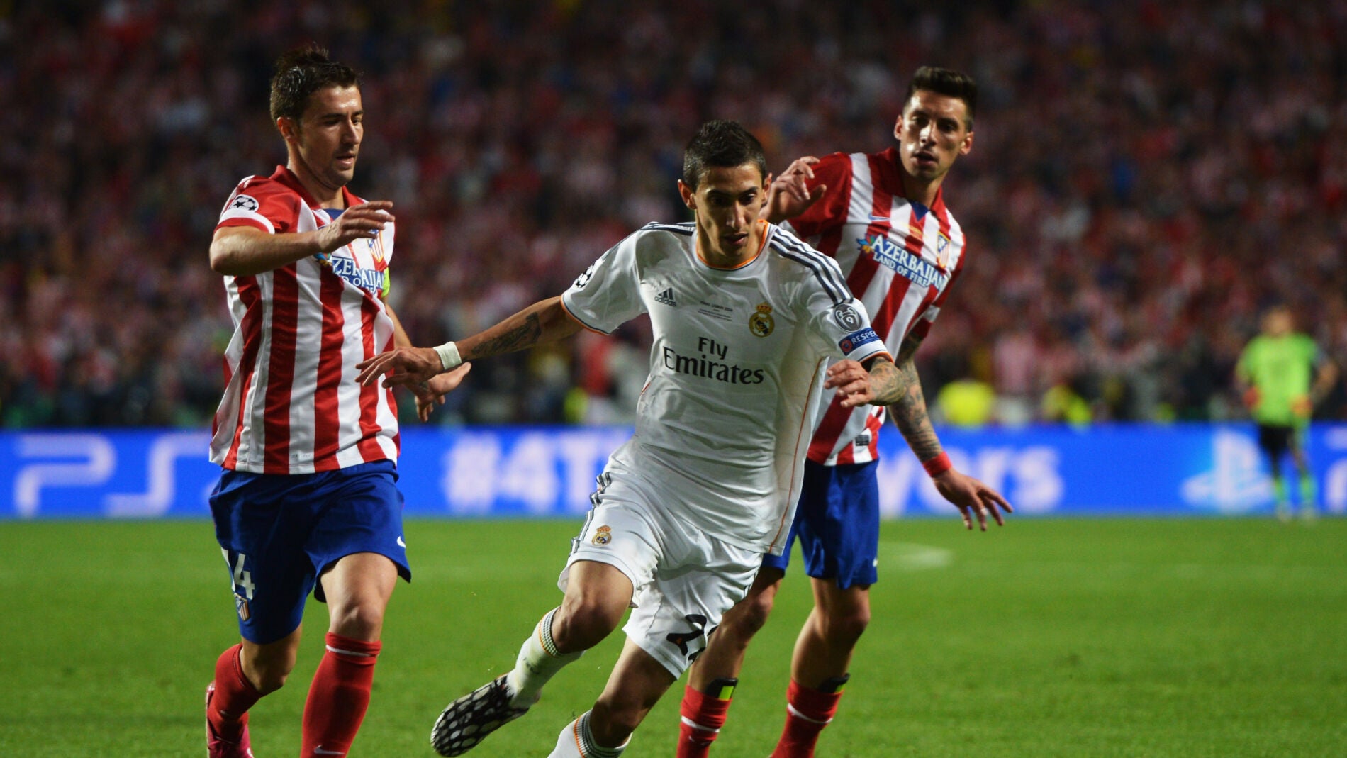 Di Mar&iacute;a, el MVP de la final de Lisboa