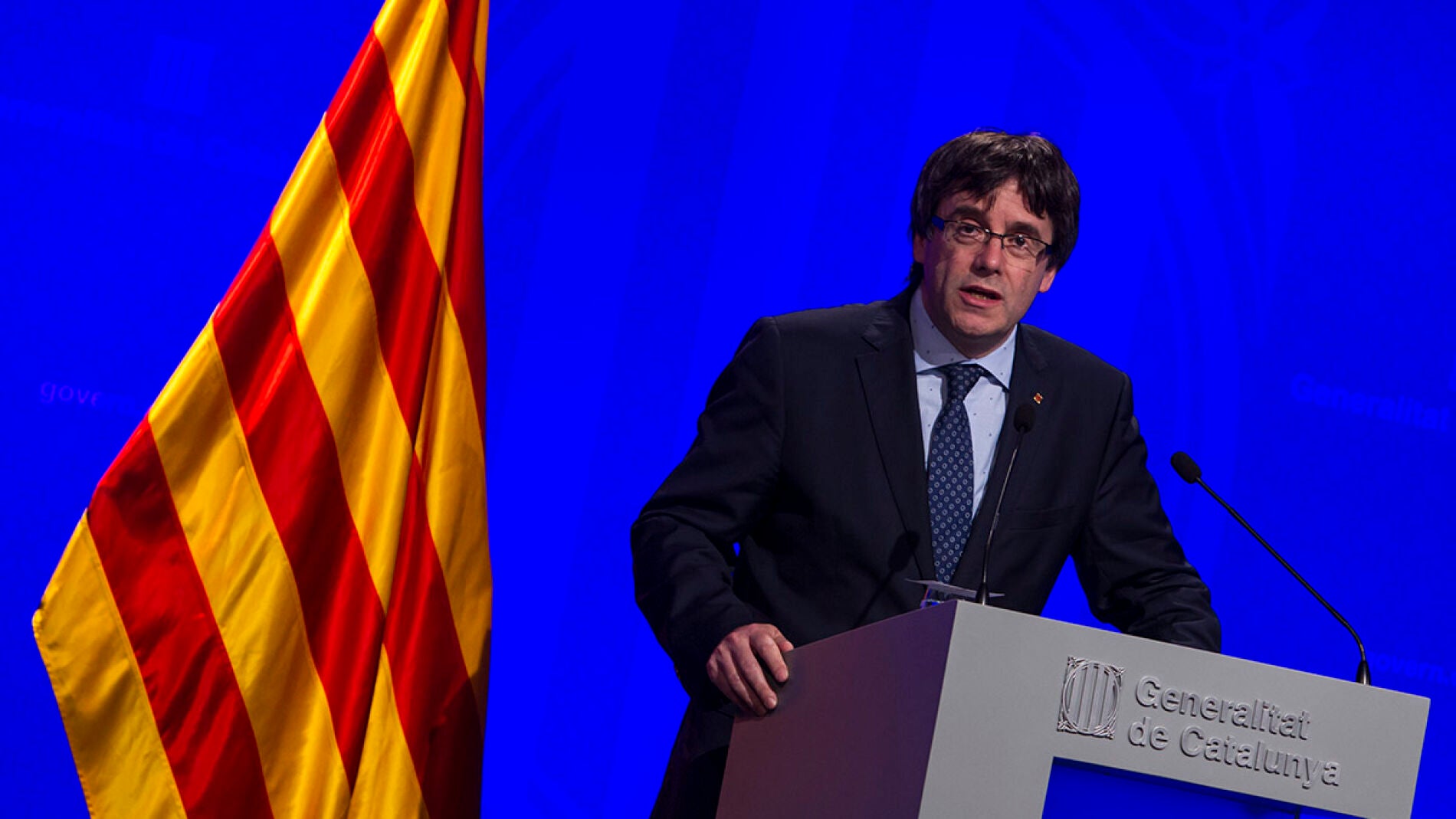 Puigdemont en rueda de prensa