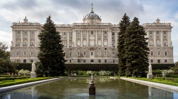 Simulacro de incendio en el Palacio Real de Madrid