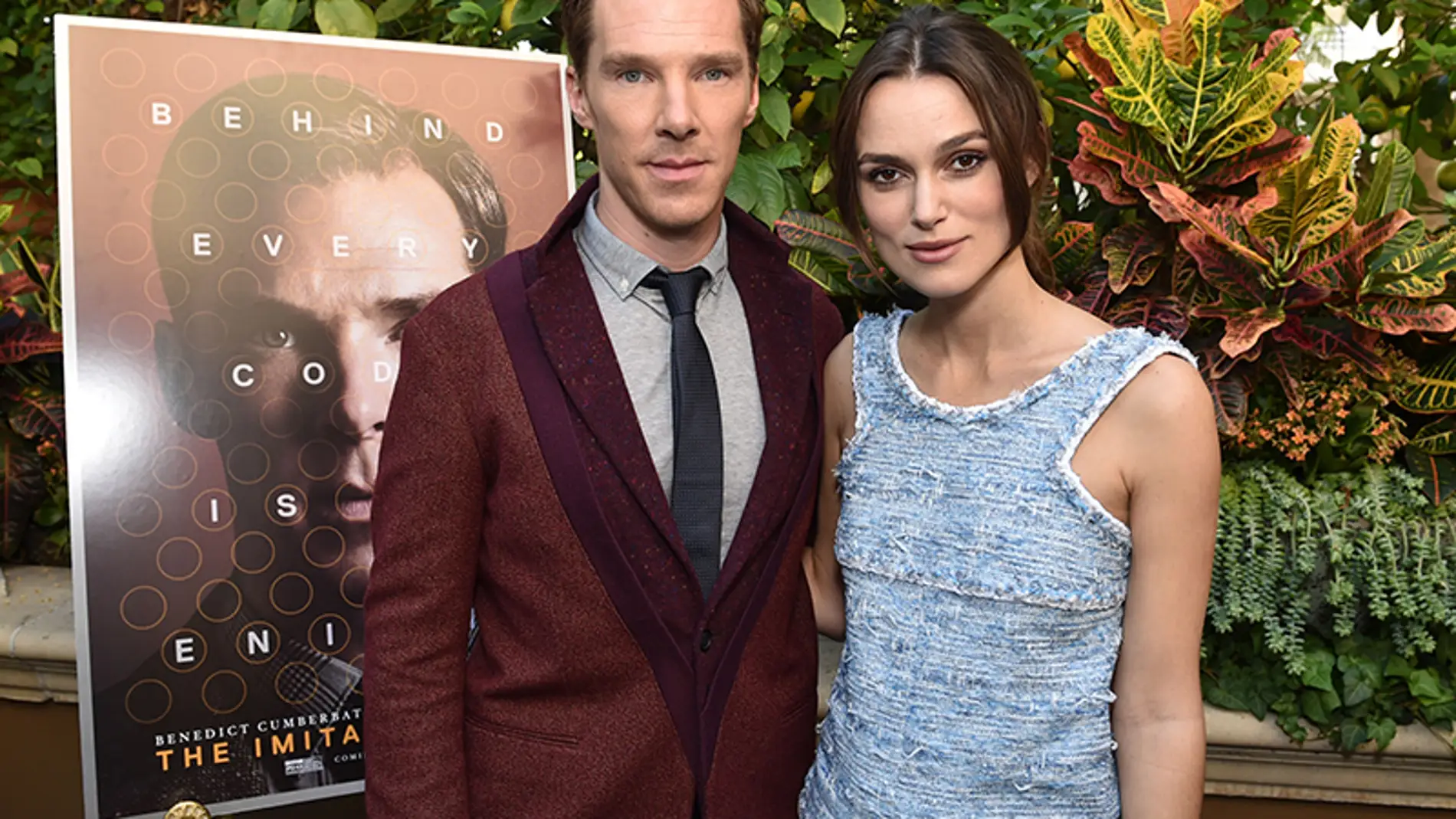 Benedict Cumberbatch junto a Keira Knigthley