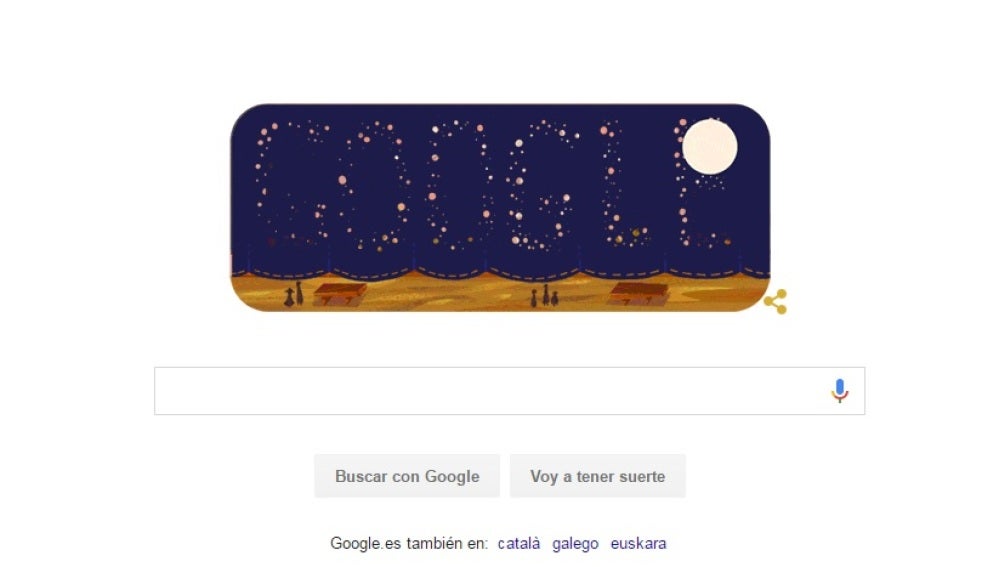 Google dedica su doodle a la noche de los museos