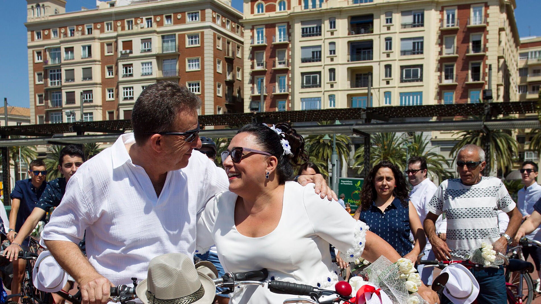 Un 'si quiero' sobre ruedas