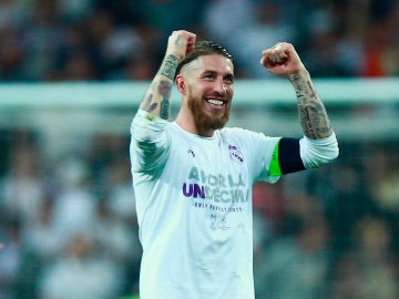 Ramos celebra una victoria