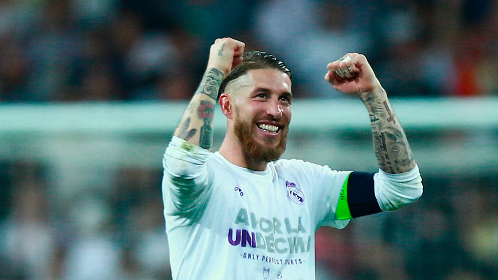 Ramos celebra una victoria Ramos celebra una victoria