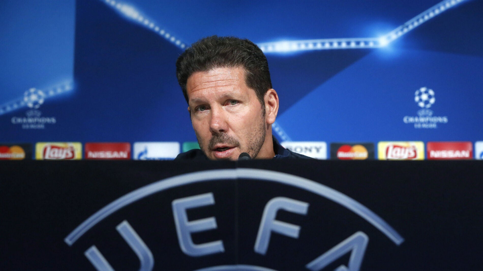 Simeone, en rueda de prensa