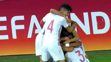 Así fueron los goles del partido en la final entre España y Portugal sub 17
