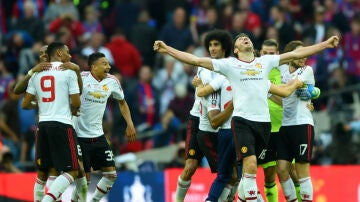 El Manchester United celebra una victoria