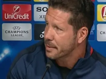 Diego Pablo Simeone en comparecencia con la prensa deportiva Diego Pablo Simeone en comparecencia con la prensa deportiva