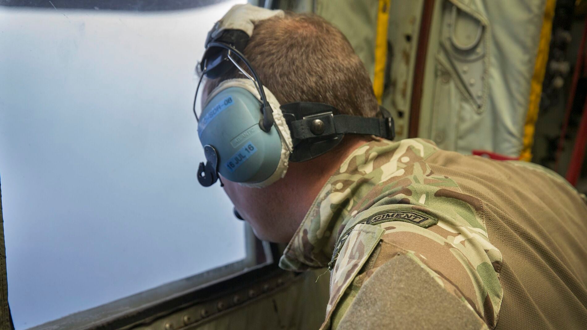 Imagen de archivo de un oficial de la Marina brit&aacute;nica