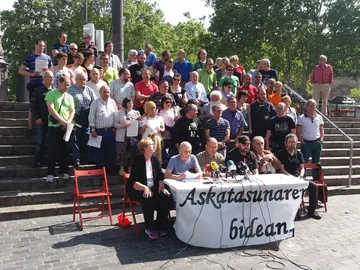 El colectivo Askatasunaren Bidean El colectivo Askatasunaren Bidean