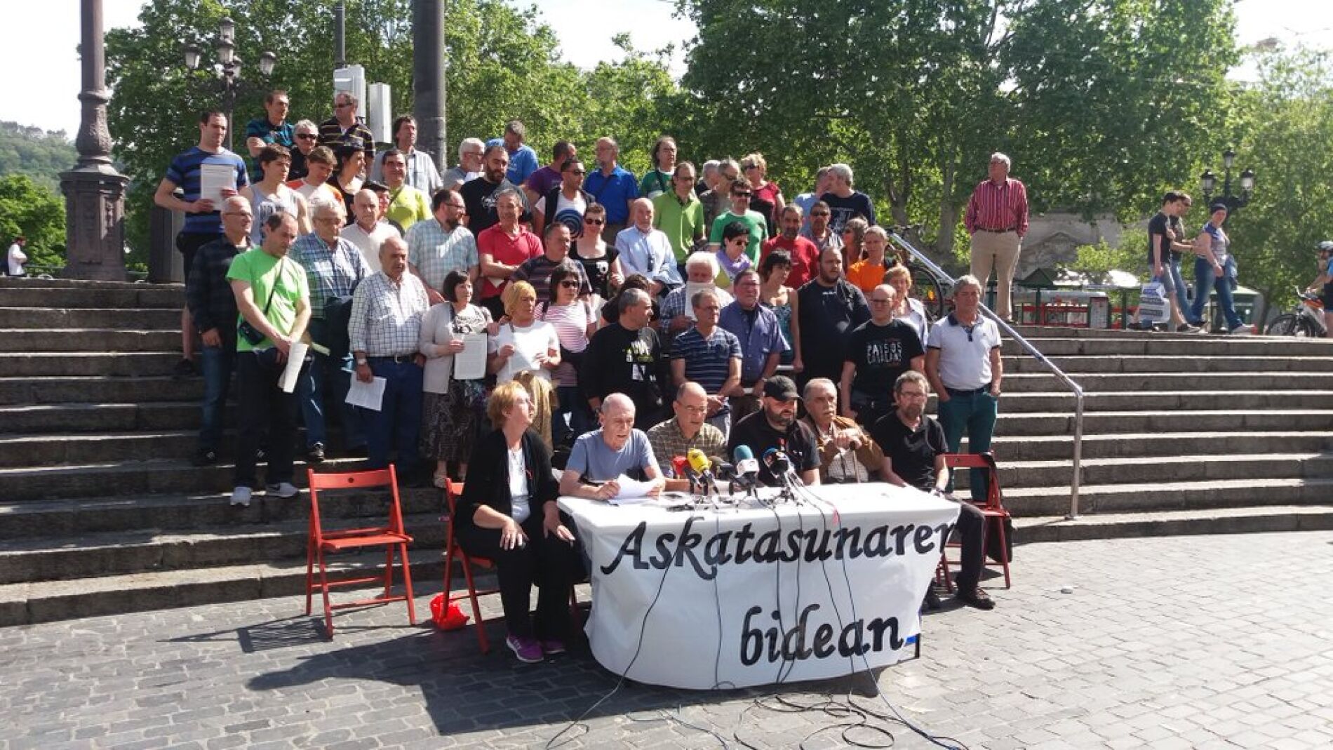 El colectivo Askatasunaren Bidean