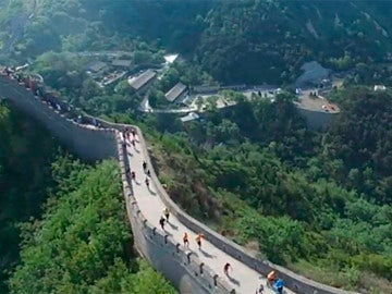 Maratón en la Gran Muralla China