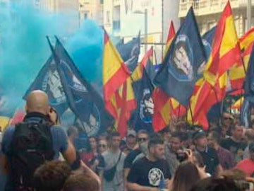 Manifestación neonazi en Madrid