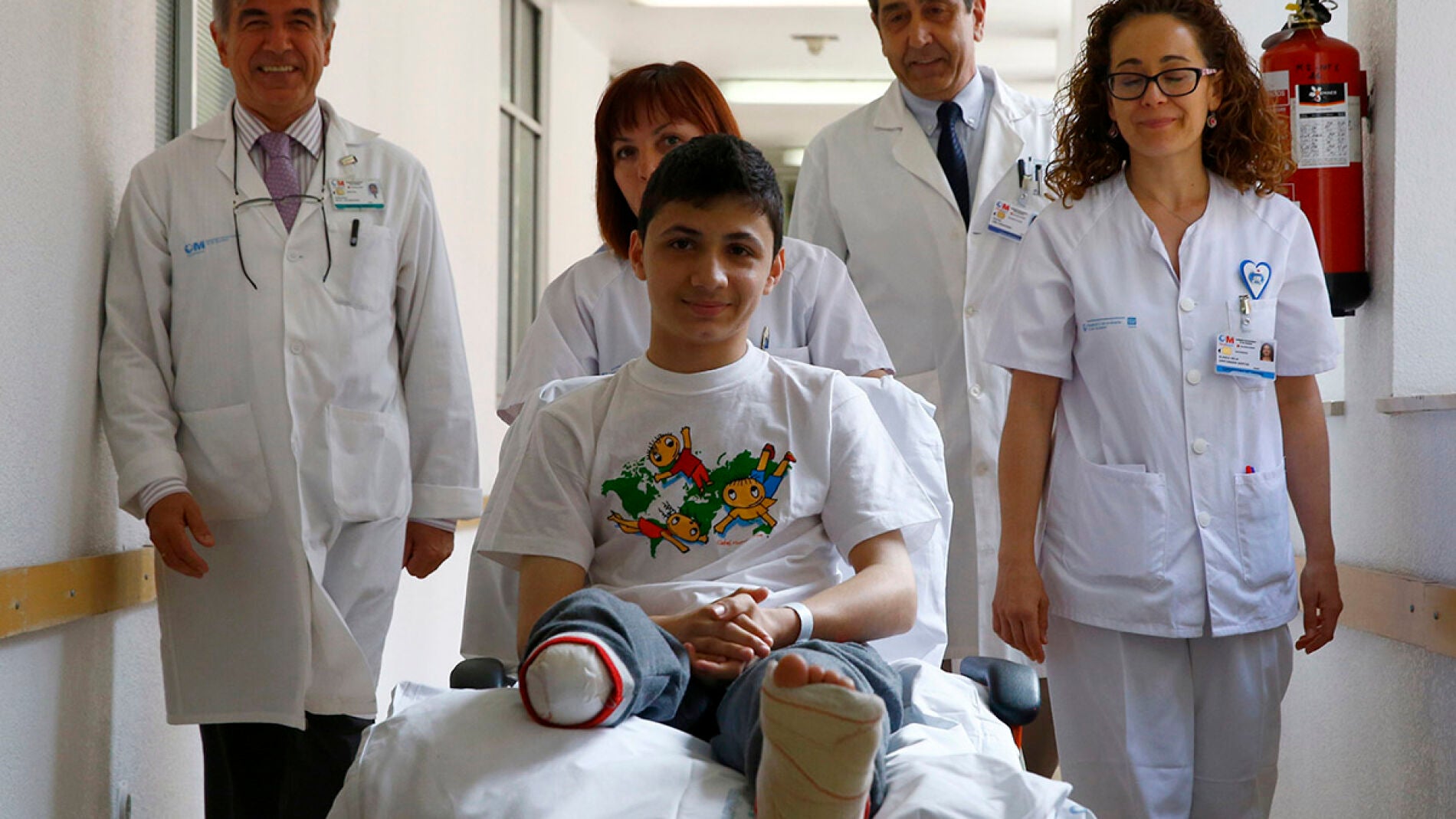 Wissam, el ni&ntilde;o sirio operado en Espa&ntilde;a