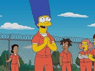 Marge entra en la cárcel de 'Orange is the New Black'