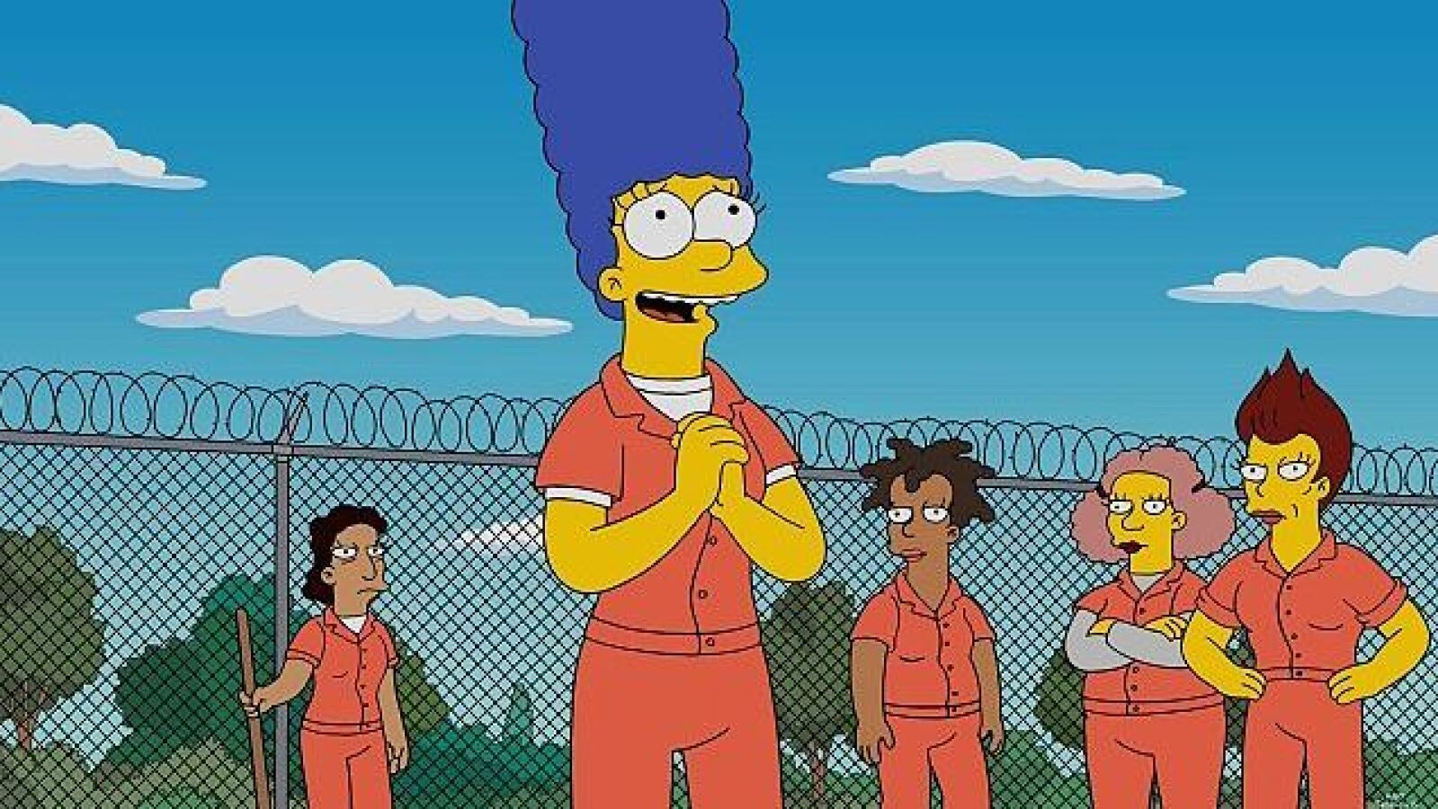 Marge Simpson entra en la cárcel de 'Orange is the New Black' 