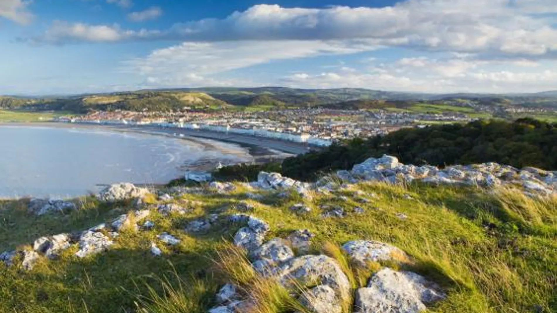 La costa de Great Orme La costa de Great Orme
