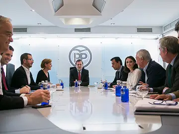 Reunión del comité de dirección del PP Reunión del comité de dirección del PP