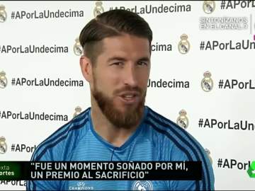 Ramos recuerda su gol de la Décima