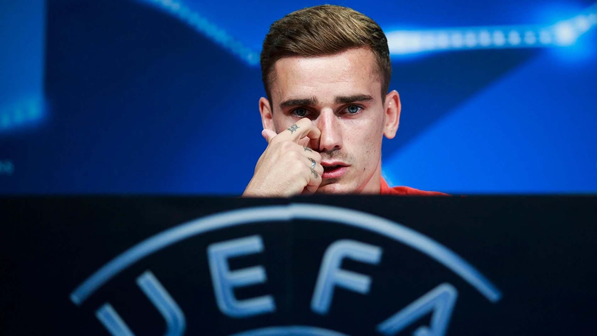 Antoine Griezmann habla previo a la final ante el Real Madrid Antoine Griezmann habla previo a la final ante el Real Madrid