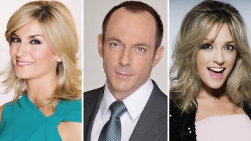 Sandra Golpe, Hilario Pino y Anna Simon
